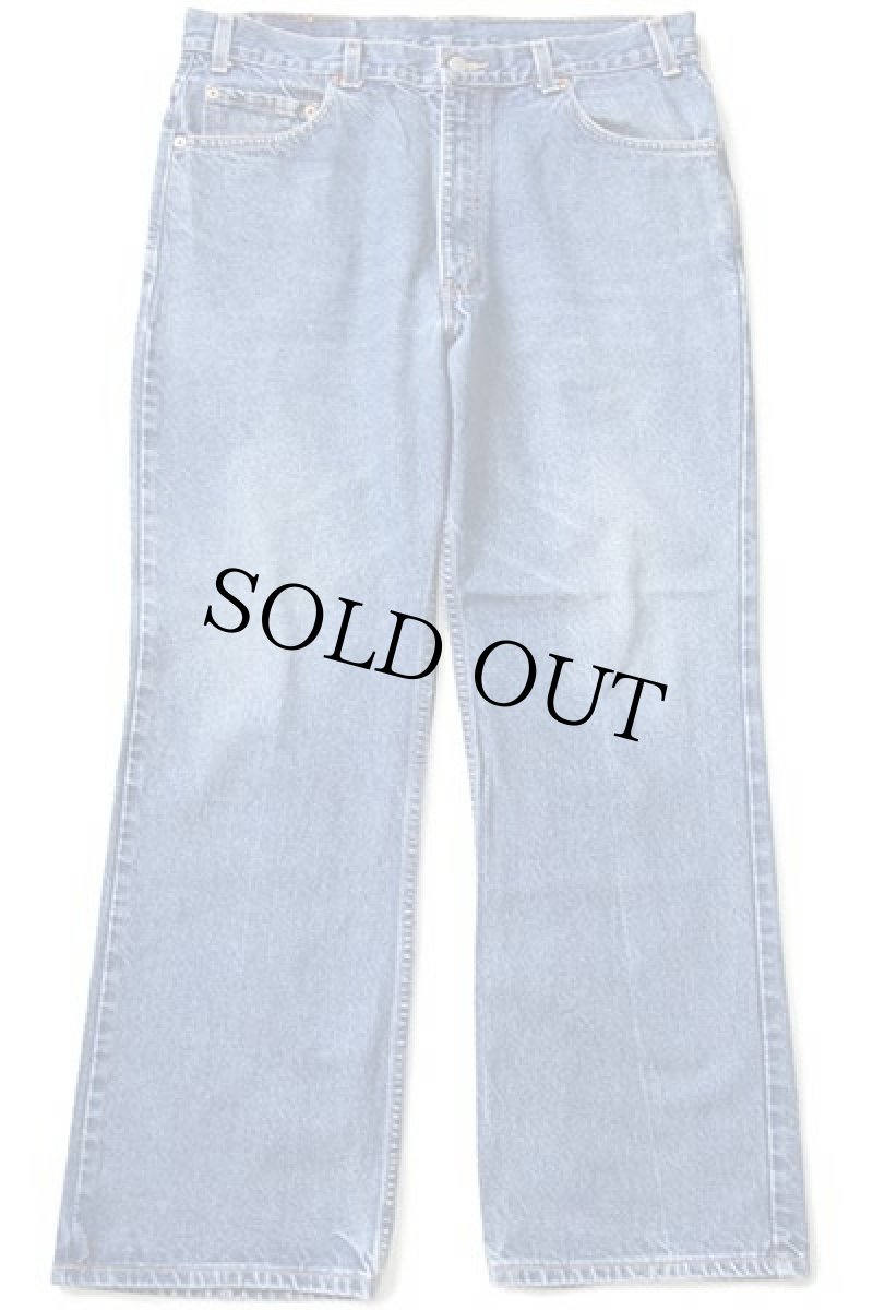画像2: 00s メキシコ製 Levi'sリーバイス 517 デニムパンツ w36 L30★52 ブーツカット (2)