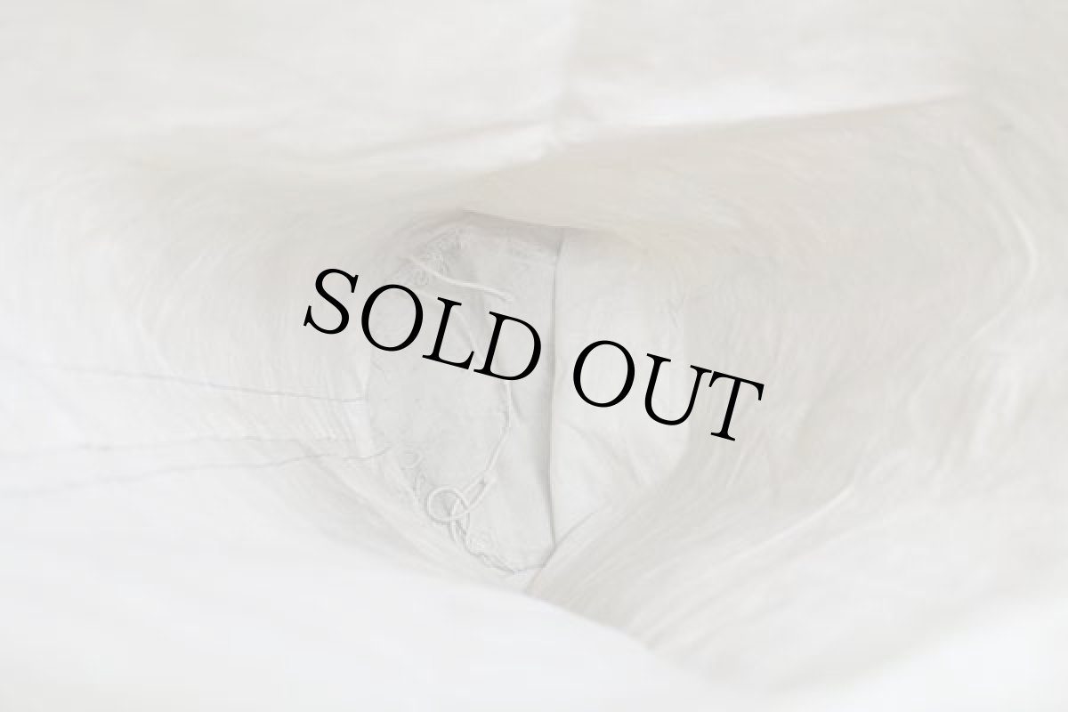 画像7: ビンテージ ステンシル 耳付き キャンバス ダッフルバッグ 生成り (7)