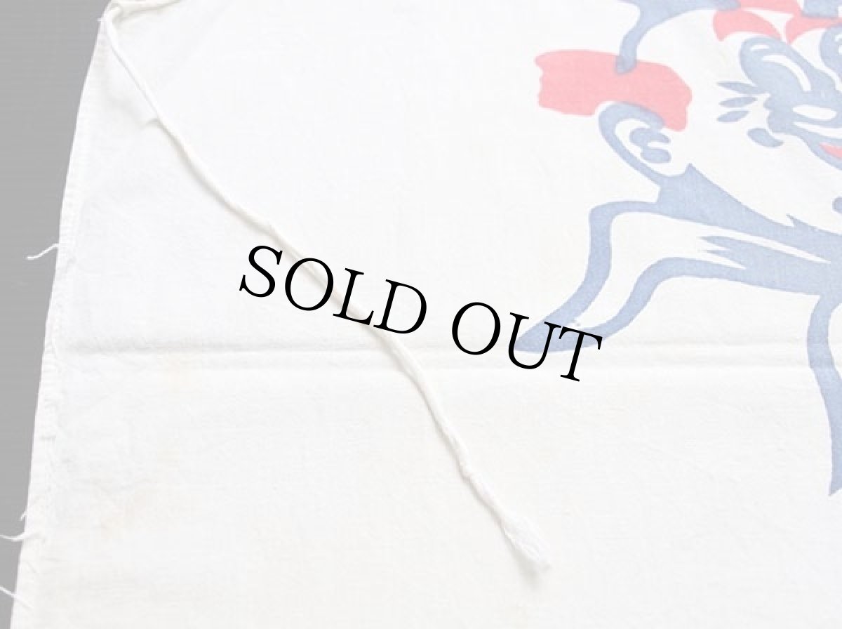 画像5: ビンテージ NOT DONE TOO SALTY BURNED シェフ 染み込みプリント コットン エプロン 生成り (5)