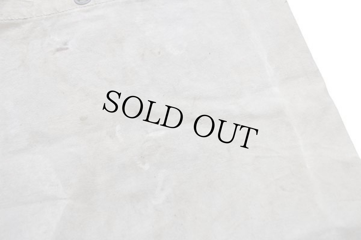 画像8: ビンテージ ステンシル 耳付き キャンバス ダッフルバッグ 生成り (8)