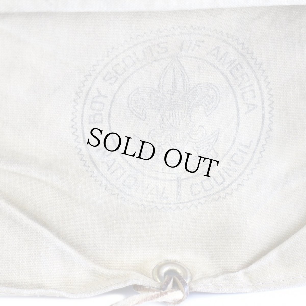 画像8: 50s BSA ボーイスカウト YUCCA PACK キャンバスバッグ カーキ★A (8)