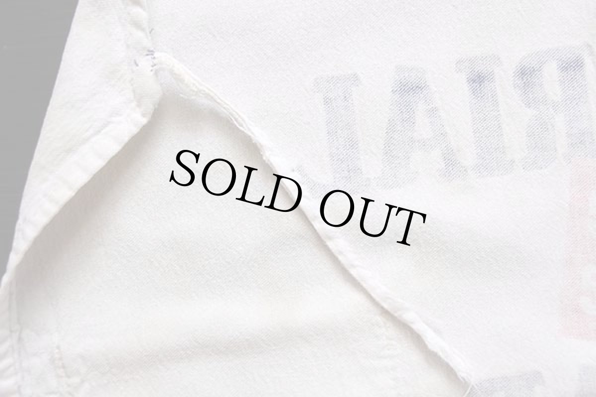 画像7: ビンテージ IMPERIAL SUGAR キャンバス エプロン 白 (7)