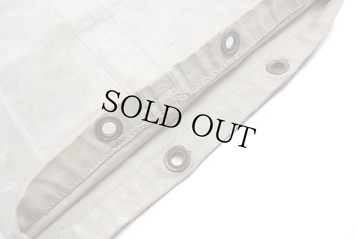 画像6: ビンテージ ステンシル 耳付き キャンバス ダッフルバッグ 生成り (6)