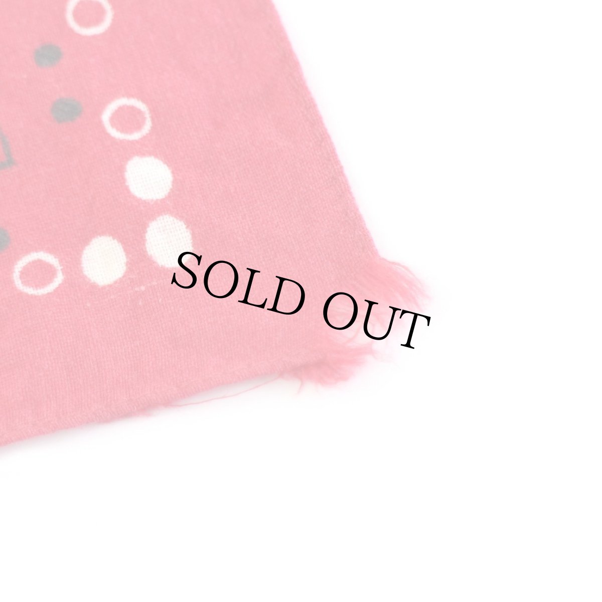 画像6: 60s ELEPHANT BRANDエレファントブランド 象マーク 上鼻 FAST COLOR コットン バンダナ 赤★45 (6)