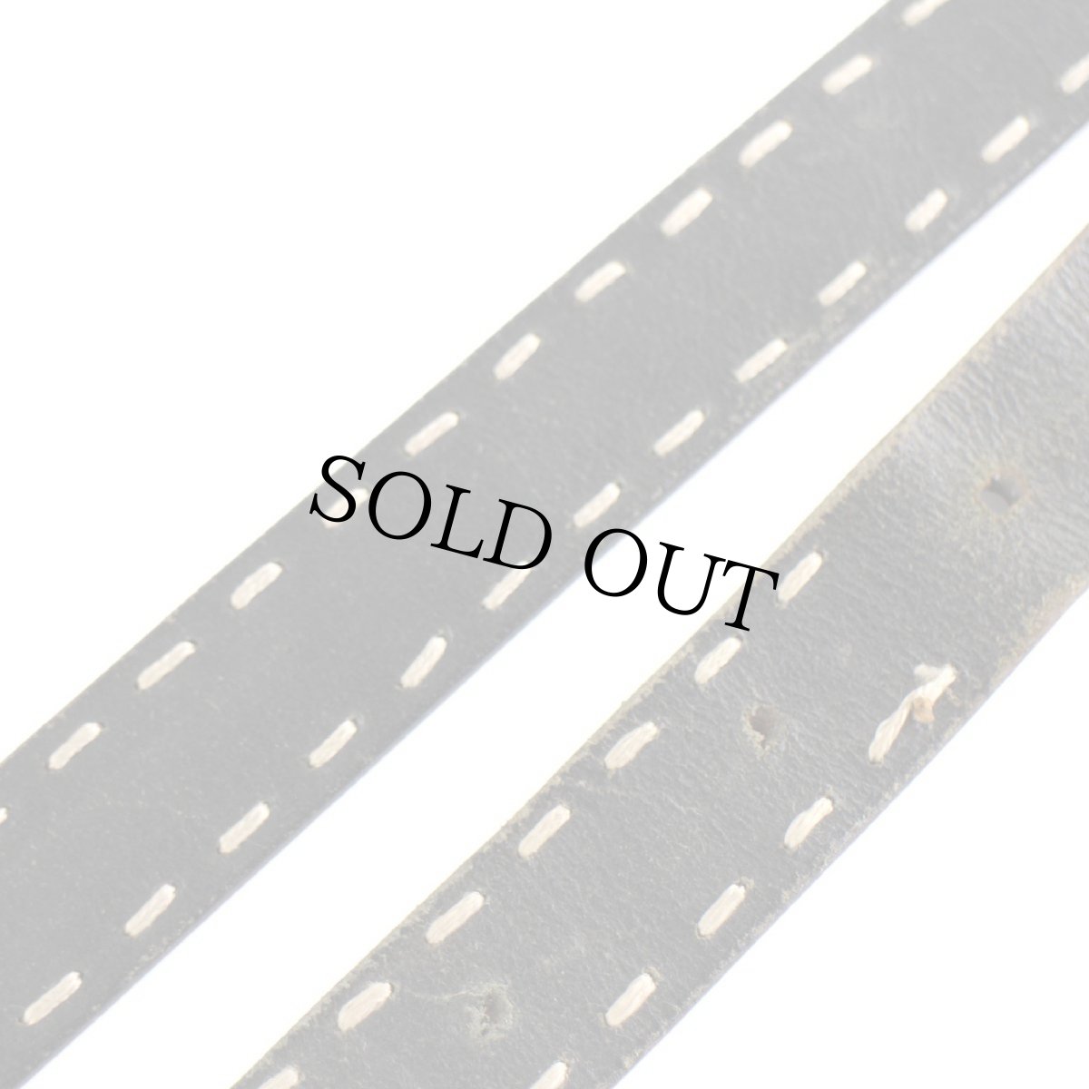 画像5: トルコ製 BENETTONベネトン フォークロア柄 ラグ×レザーベルト M★1446 (5)