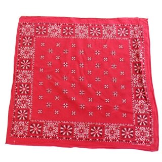 RN13960 クッキー柄 バンダナ トリコロール レアカラー