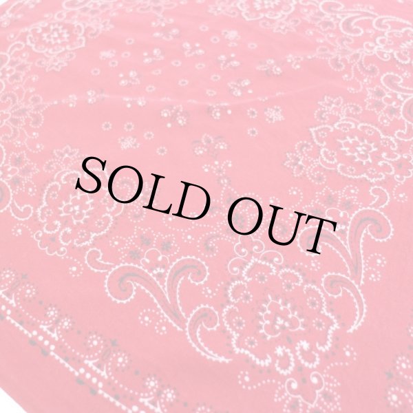 60s FAST COLOR RN23733 コットン バンダナ 赤☆103 - Sixpacjoe Web Shop