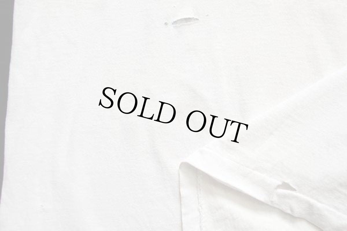 画像8: 80s SAMMY'S JUST UNDO IT セクシー ガール コットンTシャツ ボロ 白 (8)