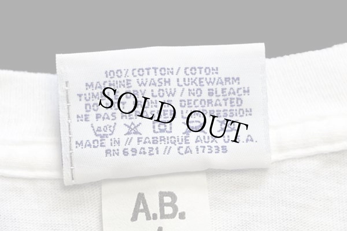 画像5: 90s USA製 Reebokリーボック ビッグロゴ USA GYMNASTICS コットンTシャツ 白 L (5)