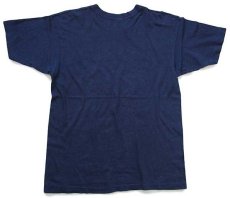 画像3: 70s USA製 Championチャンピオン MARIETTA COLLEGE コットンTシャツ 紺 L (3)