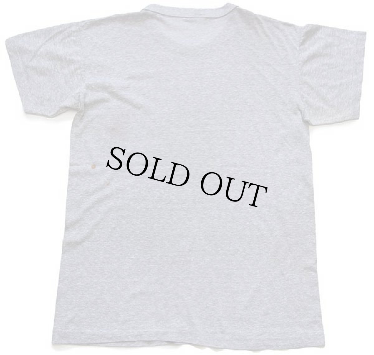 画像3: 80s USA製 Championチャンピオン ROCKHURST FRESHMEN アメフト Tシャツ ボロ 杢グレー L (3)