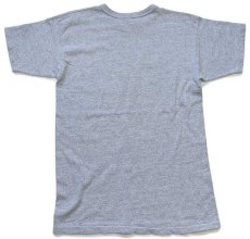 画像3: 80s USA製 Championチャンピオン DENISON 1081 UNIVERSITY 三段中抜き 88/12 Tシャツ 杢グレーL (3)