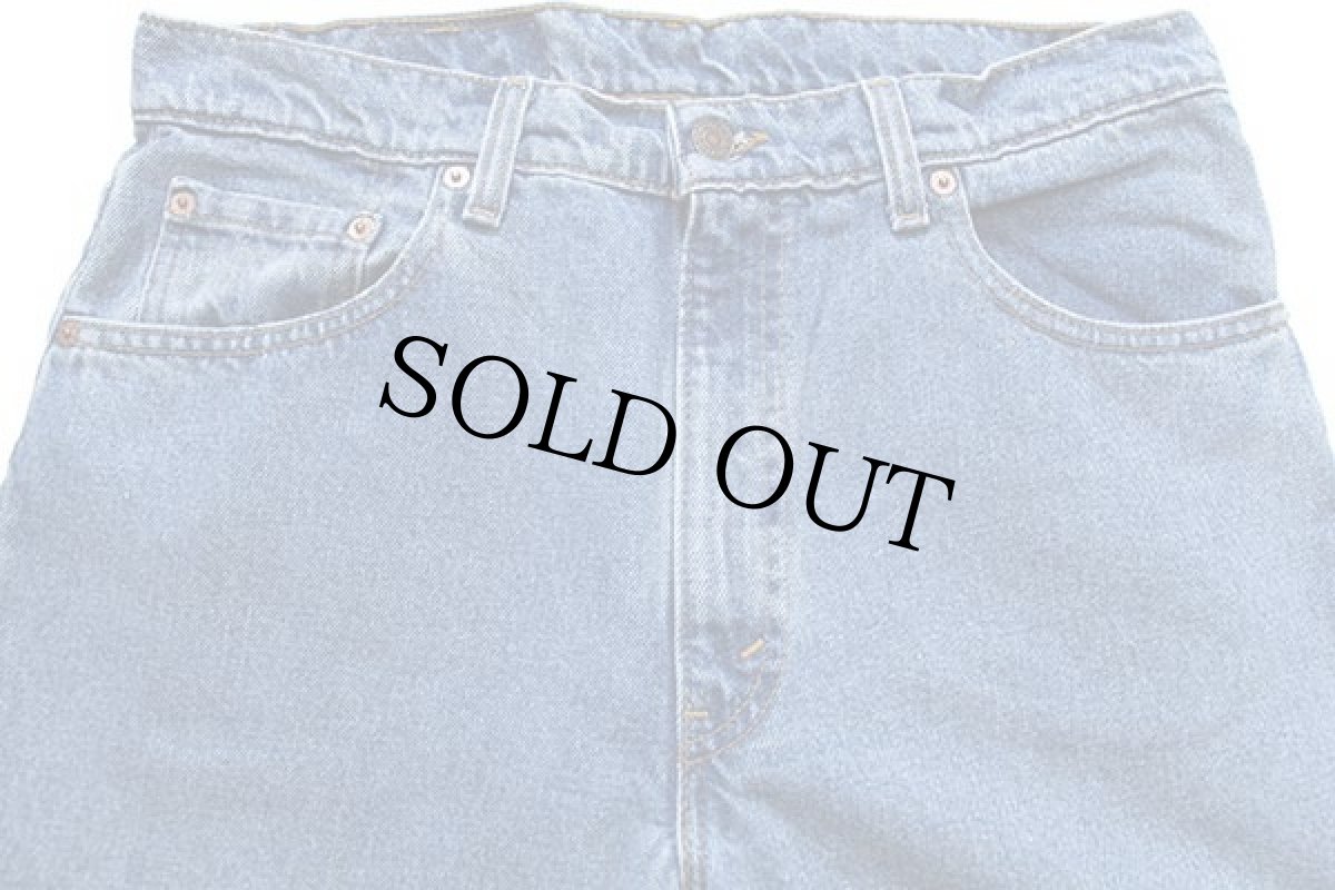 画像4: 90s USA製 Levi'sリーバイス 550 デニムパンツ w34 L33 (4)