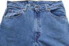 画像4: 90s USA製 Levi'sリーバイス 550 デニムパンツ w34 L33 (4)