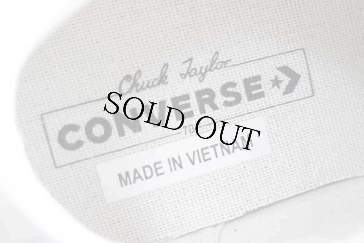 画像7: CONVERSEコンバース Chuck Taylorチャックテイラー CT70 Low 生成り 7.5★スニーカー (7)