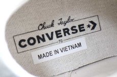 画像7: CONVERSEコンバース Chuck Taylorチャックテイラー CT70 Low 生成り 7.5★スニーカー (7)