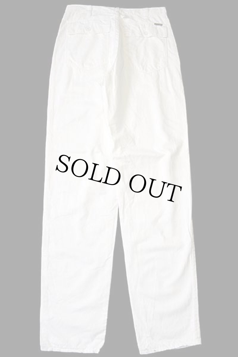 画像3: 90s マルタ製 Wranglerラングラー ベイカータイプ コットンパンツ 白 w33 L34★ユーロ (3)