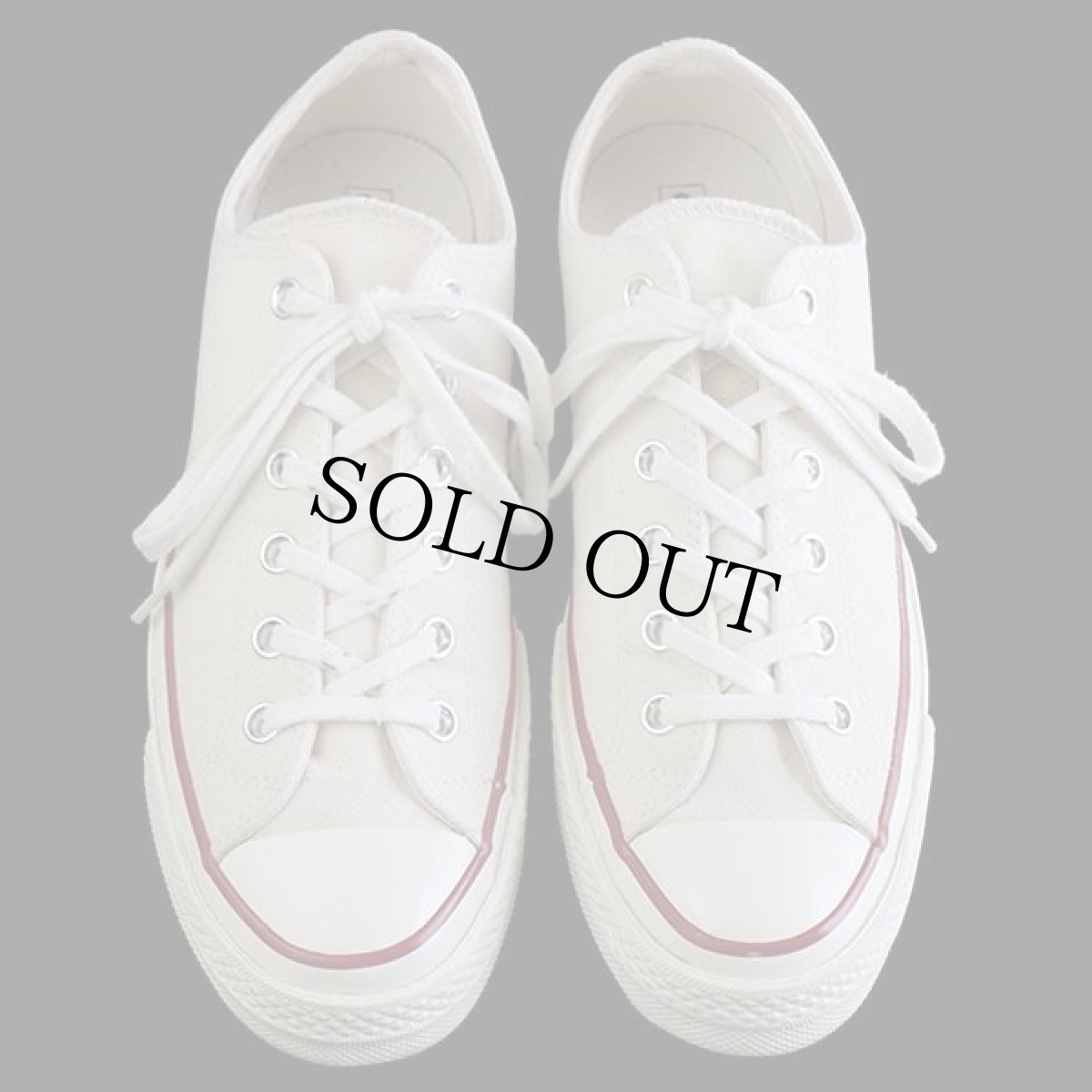 画像3: CONVERSEコンバース Chuck Taylorチャックテイラー CT70 Low 生成り 7.5★スニーカー (3)