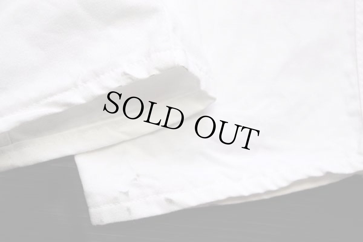 画像9: 90s マルタ製 Wranglerラングラー ベイカータイプ コットンパンツ 白 w33 L34★ユーロ (9)