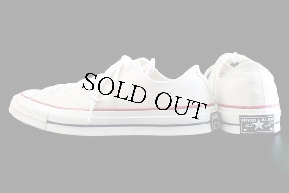 画像2: CONVERSEコンバース Chuck Taylorチャックテイラー CT70 Low 生成り 7.5★スニーカー (2)