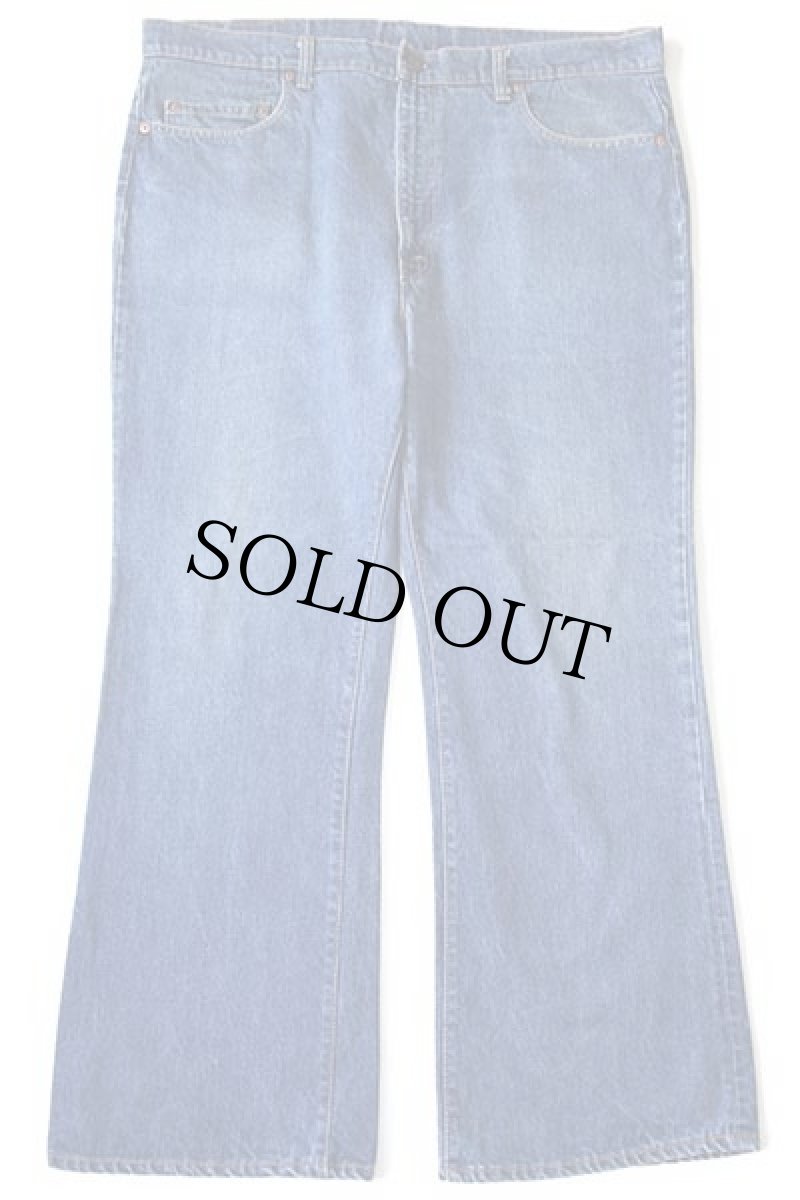 画像2: 70s USA製 Levi'sリーバイス 517 66後期 デニムパンツ w42 L30★ブーツカット (2)