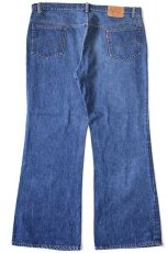 画像3: 70s USA製 Levi'sリーバイス 517 66後期 デニムパンツ w42 L30★ブーツカット (3)