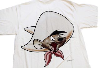 デッドストック☆80s USA製 BONE BROS. スカル 蛍光プリント T