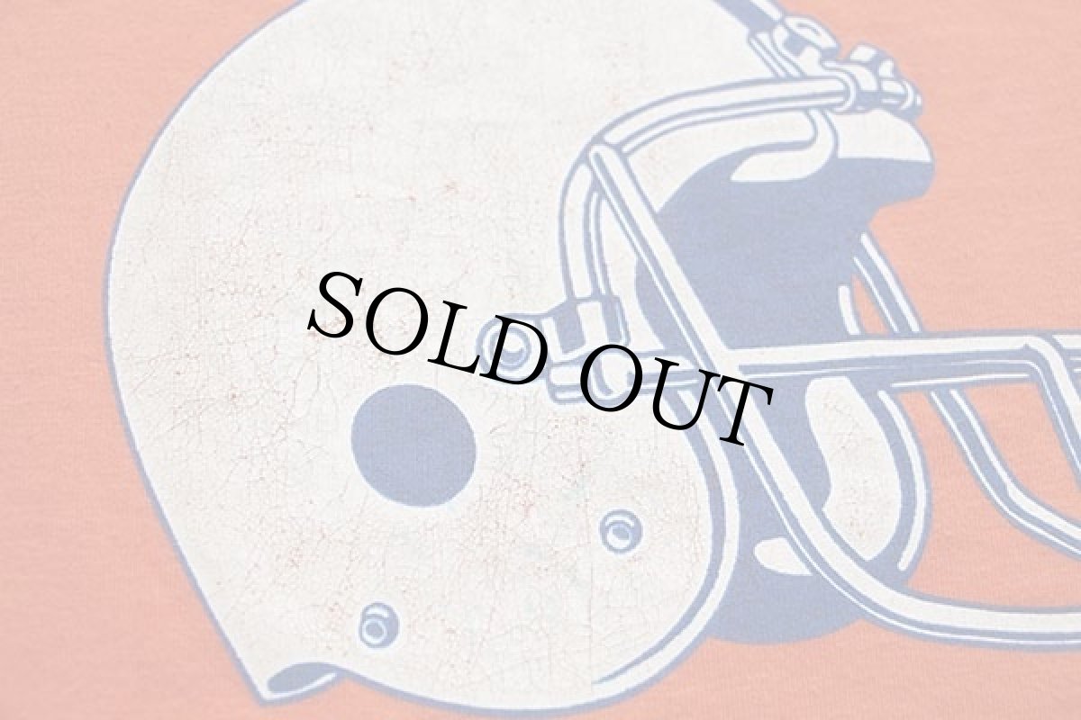 画像5: 80s USA製 NIKEナイキ NFL DENVER BRONCOS アメフト 両面プリント Tシャツ オレンジ XL (5)