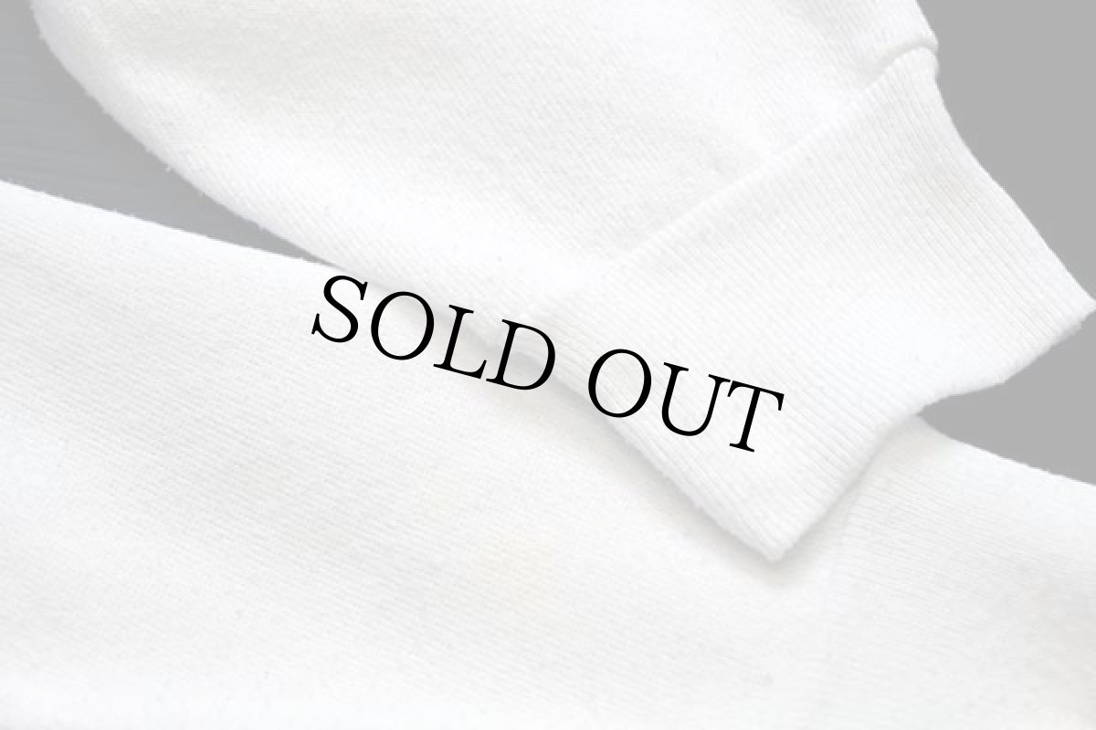 画像6: 90s USA製 SNOOPY スヌーピー ウッドストック クリスマス サンタクロース 発泡プリント スウェット 白 M (6)