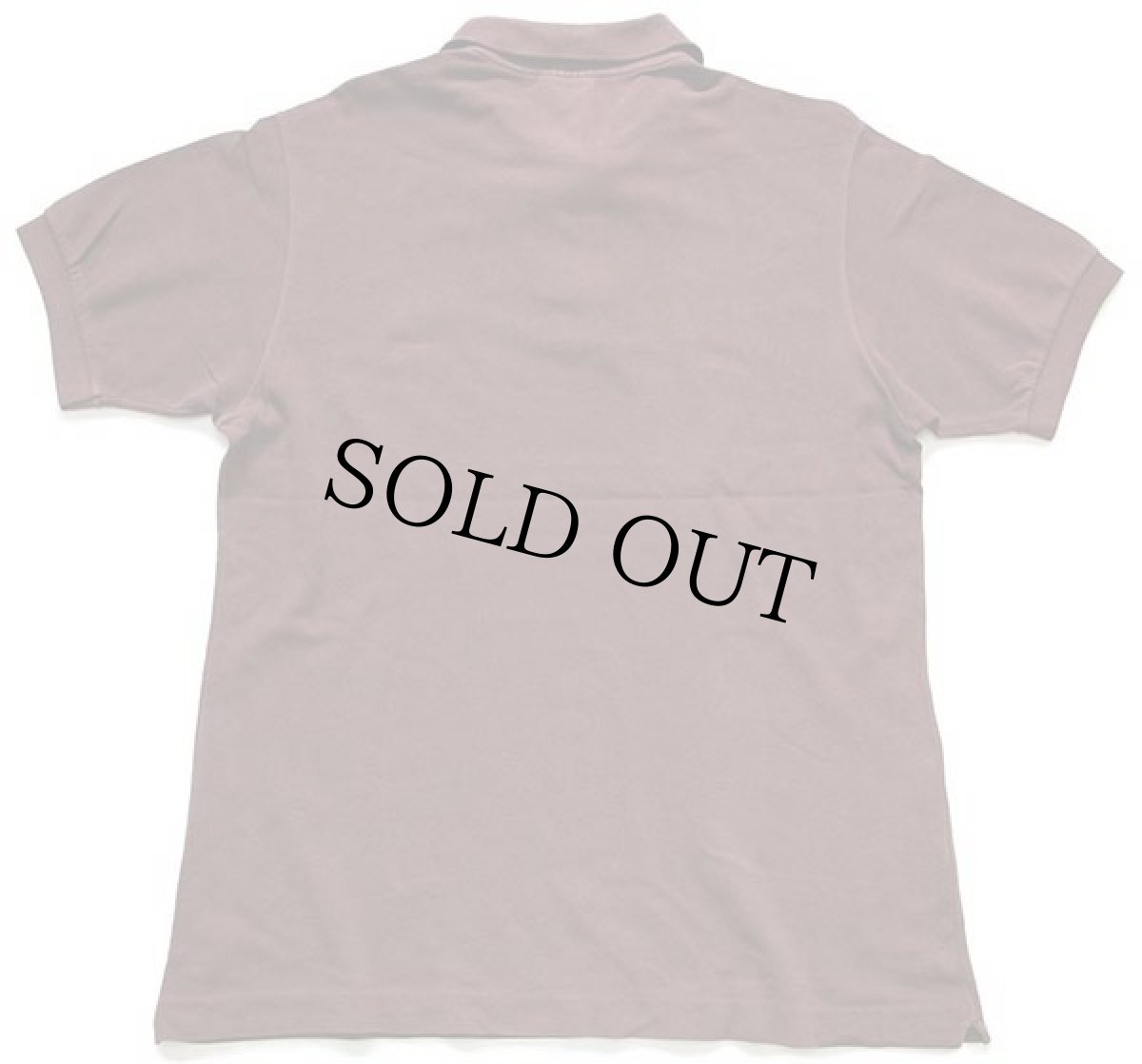 画像2: 80s LACOSTEラコステ ワンポイント コットン 鹿の子 ポロシャツ 茶 4★42 (2)