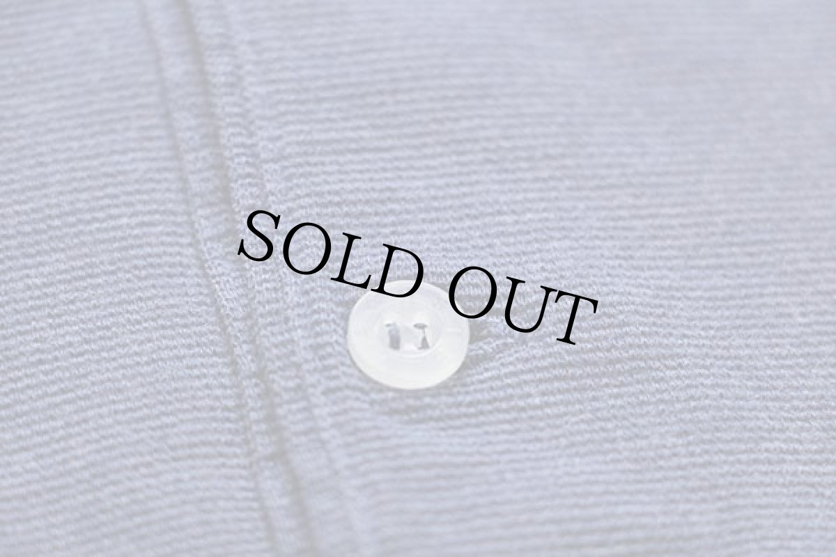 画像5: 80s LACOSTEラコステ ワンポイント コットン ポロシャツ 薄紺 4 (5)