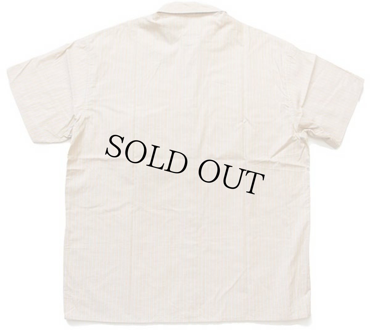 画像3: デッドストック★90s Levi'sリーバイス ストライプ 半袖 コットンシャツ L★ユーロ (3)