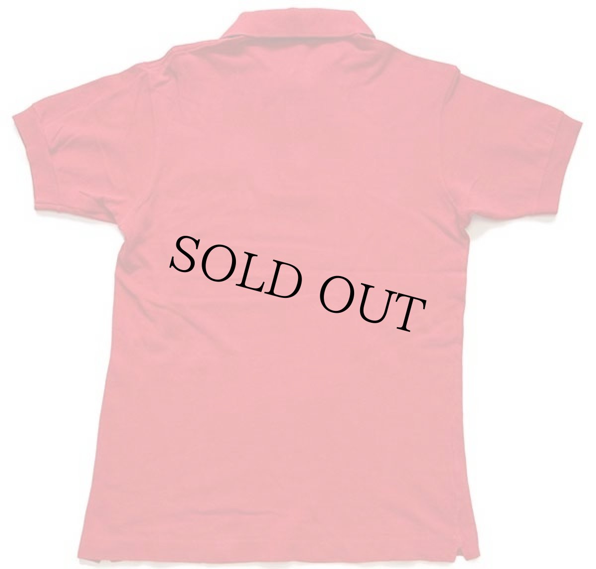 画像2: 70s フランス製 CHEMISE LACOSTEラコステ ワンポイント コットン 鹿の子 ポロシャツ 赤 3★34 (2)