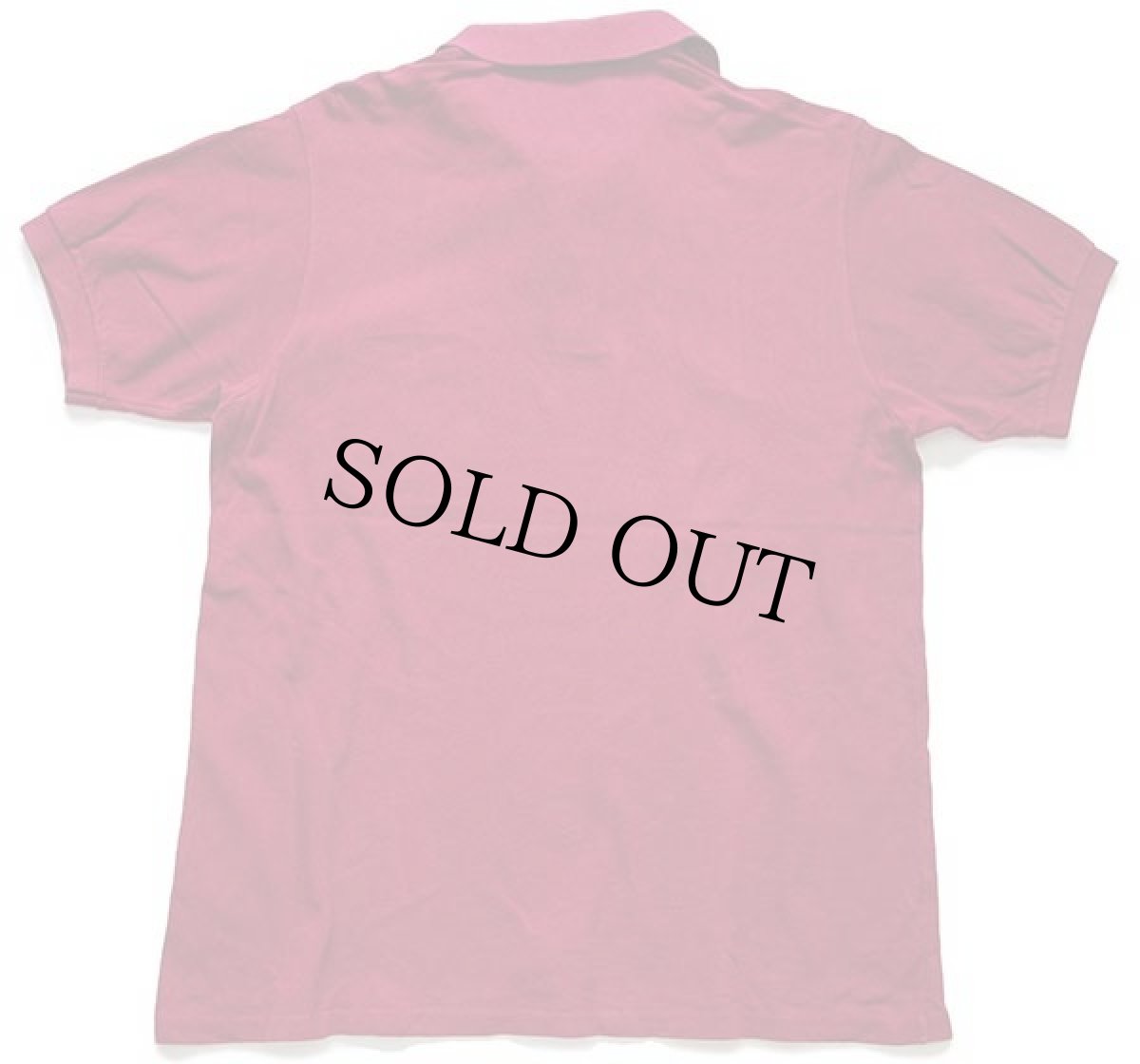 画像2: 70s フランス製 CHEMISE LACOSTEラコステ ワンポイント ポケット付き コットン 鹿の子 ポロシャツ ワインレッド 5★39 (2)