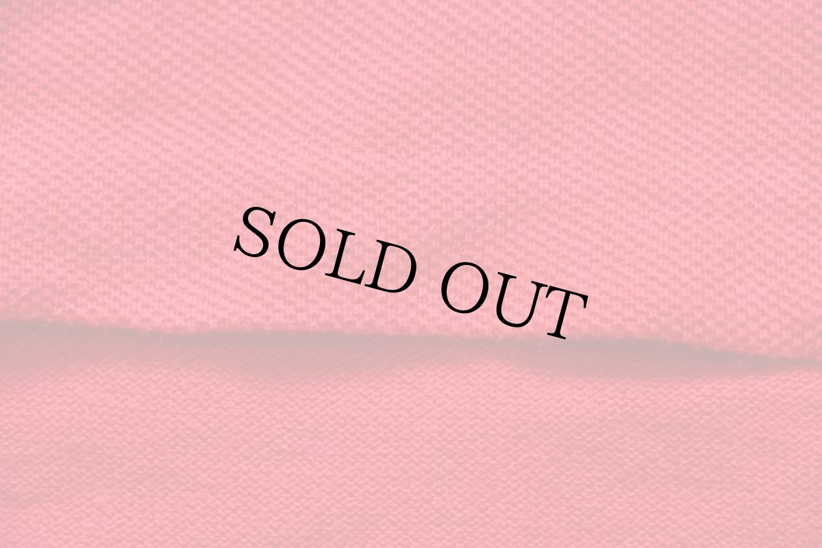 画像5: 80s USA製 IZOD LACOSTE ラコステ ワンポイント コットン 鹿の子 ポロシャツ 赤 L (5)