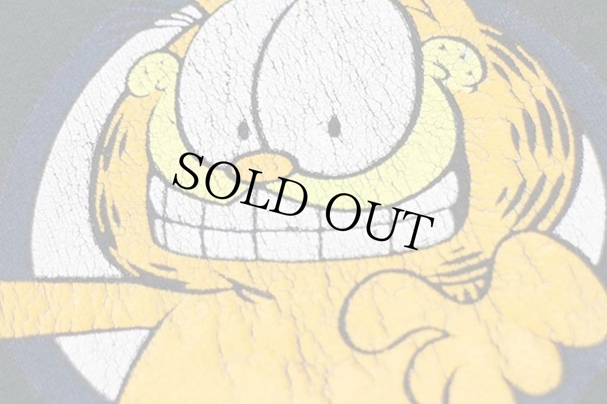 画像4: 90s Garfieldガーフィールド スウェット 緑 (4)