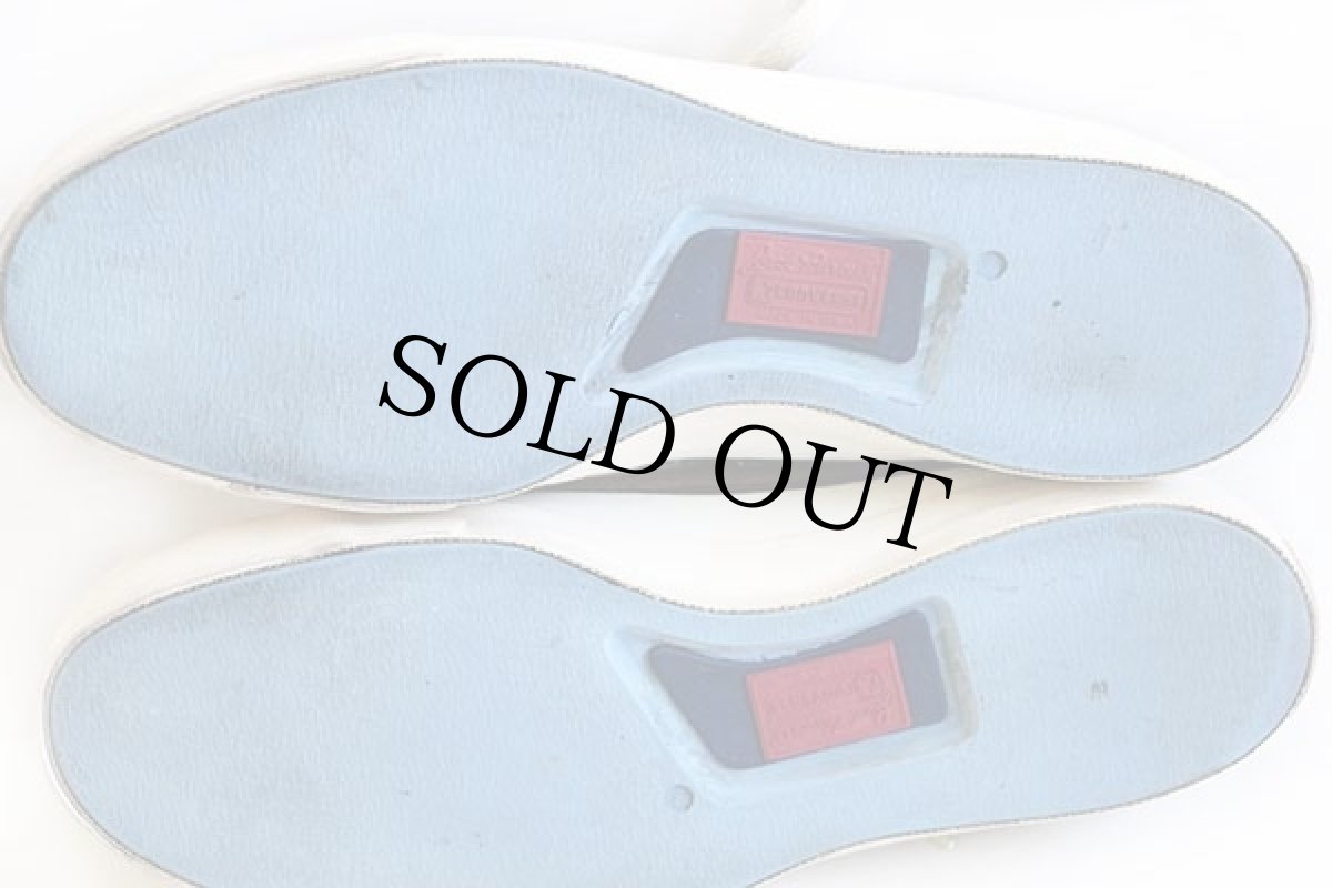 画像4: 90s USA製 CONVERSEコンバース ジャックパーセル カーキ 6.5★スニーカー (4)