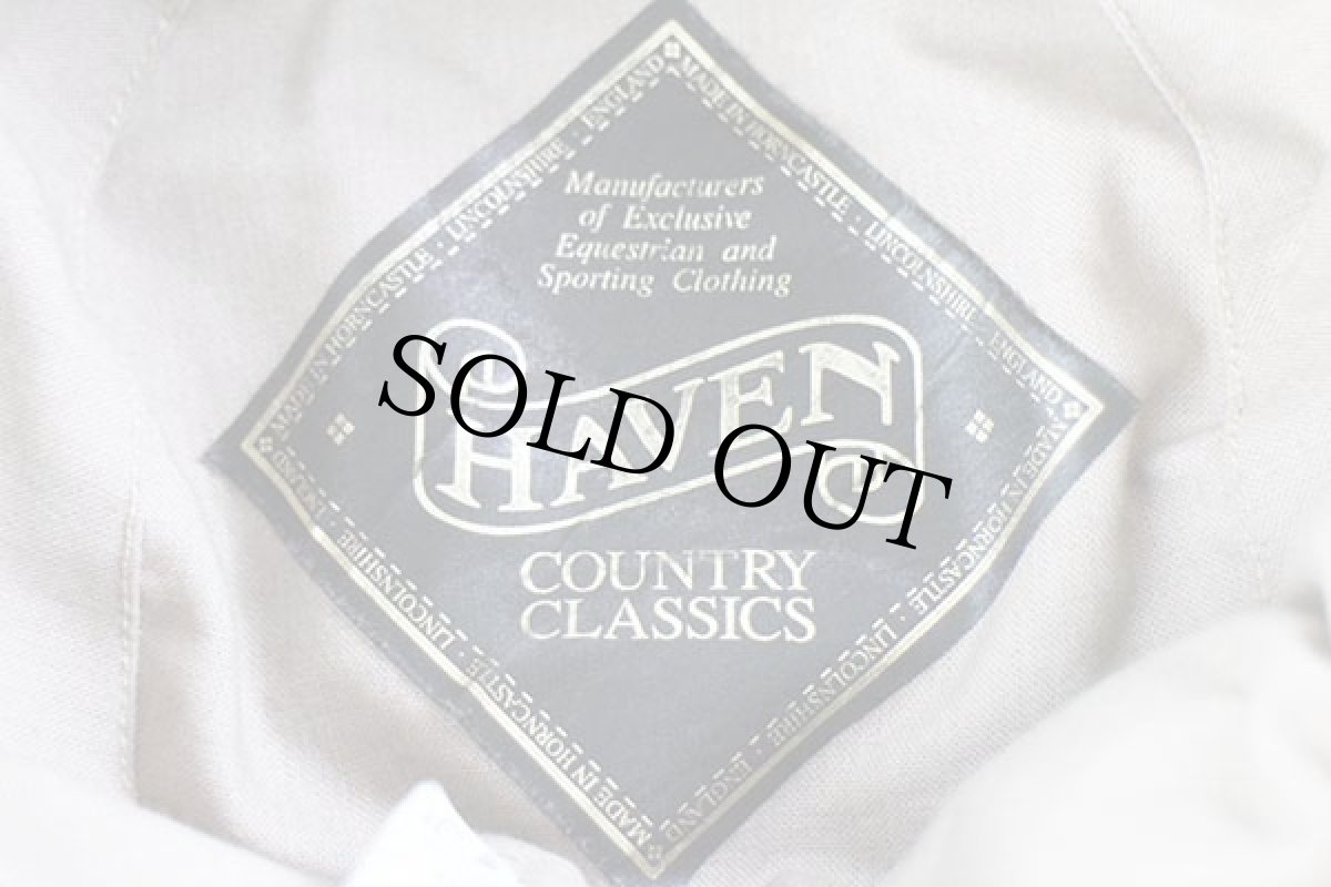 画像6: 英国製 HAVEN ワックスコットンハット カーキ L (6)