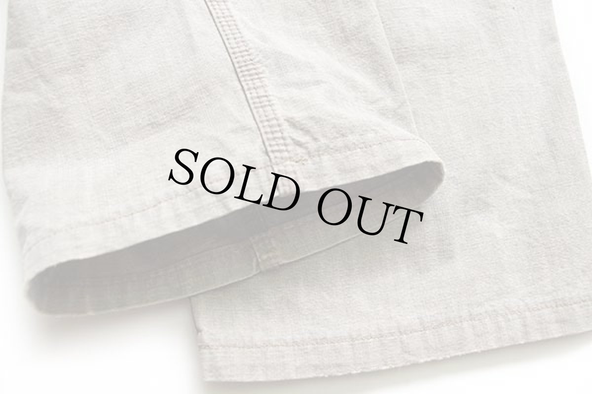 画像7: 90s Leeリー ダブルニー コットン ペインターパンツ グレーベージュ w34★ユーロ (7)