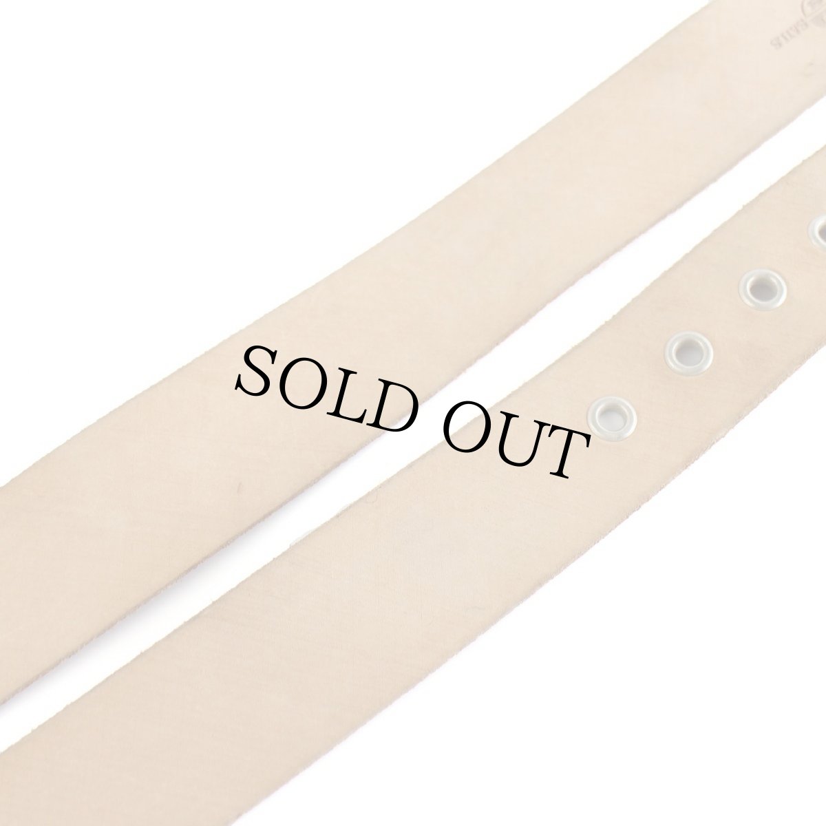 画像5: 未使用★NORTH SAILS ヌバック レザーベルト タン 32★1458 (5)