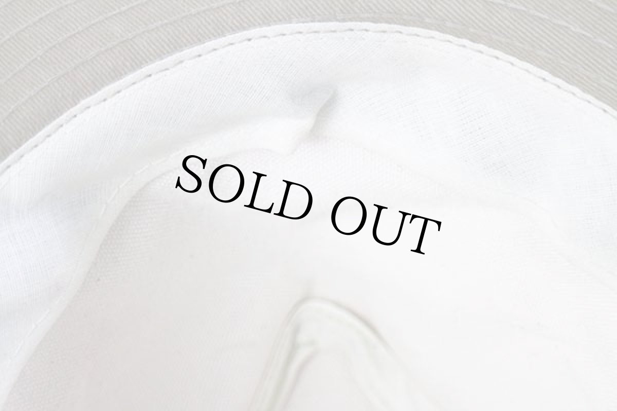 画像6: 80s USA製 EddieBauerエディーバウアー コットンハット ベージュ XL (6)