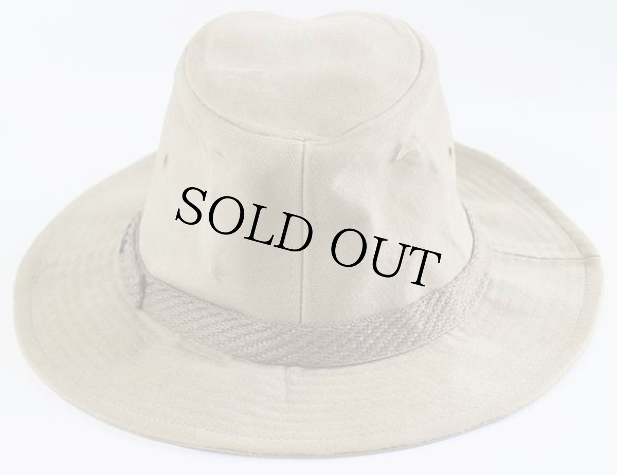 画像2: 80s USA製 EddieBauerエディーバウアー コットンハット ベージュ XL (2)