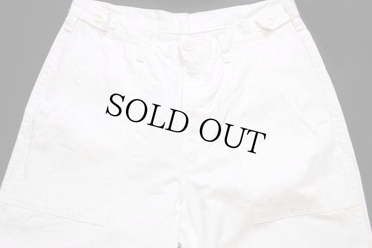 画像4: 90s マルタ製 Wranglerラングラー ベイカータイプ コットンパンツ 白 w33 L34★ユーロ (4)