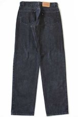 画像3: 90s USA製 Levi'sリーバイス 550 ブラック デニムパンツ w34 L34★159 (3)