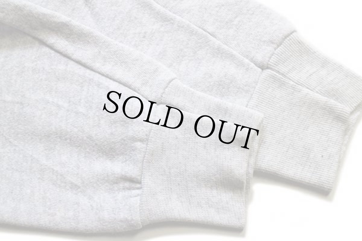 画像5: 80s USA製 BOSTON COLLEGE スウェット 杢グレー XL (5)