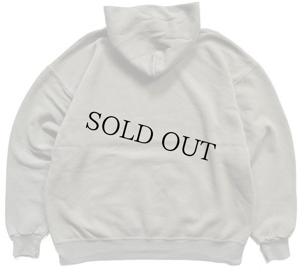 画像2: USA製 米軍 USMC スウェットパーカー オリーブ XL (2)