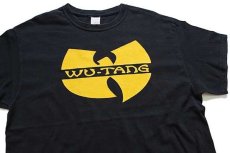 画像1: WU-TANG CLANウータンクラン コットンTシャツ 黒 L (1)