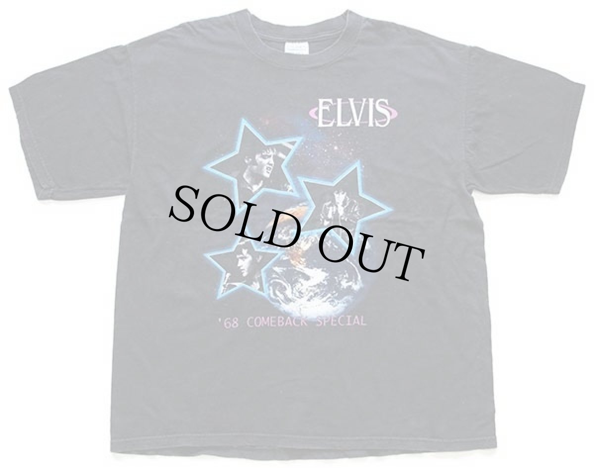 画像2: 90s ELVIS エルビス プレスリー '68 COMEBACK SPECIAL 30th Anniversary コットンTシャツ 黒 XL (2)