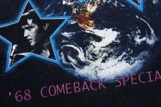 画像4: 90s ELVIS エルビス プレスリー '68 COMEBACK SPECIAL 30th Anniversary コットンTシャツ 黒 XL (4)