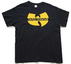 画像2: WU-TANG CLANウータンクラン コットンTシャツ 黒 L (2)